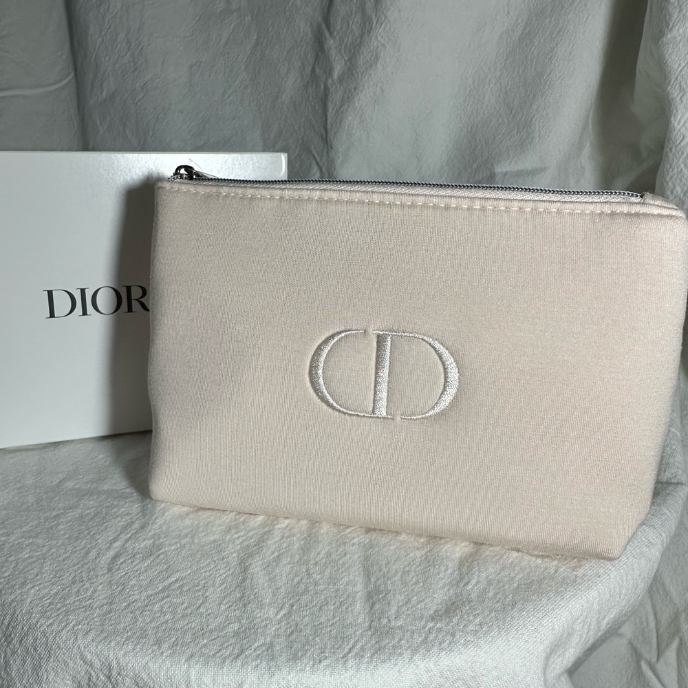 Dior makeup bag in box
